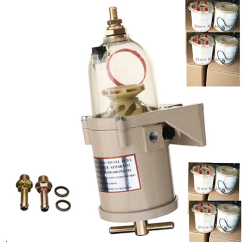 

ONE 500FG ASSEMBLY FUEL WATER SEPARATOR +8 PCS 2010PM (30micron) FOR RACOR