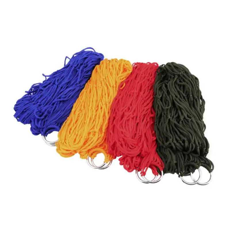 Уличный гамак для кемпинга 70 шт./лот 270*80 см нейлоновая сетчатая подвесная