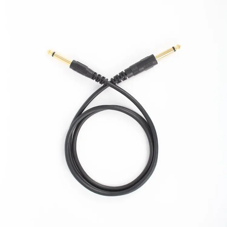 6.35mm to Jack Male for Microphone Connection Audio Cable Guitar Line Amplifier Mixer |