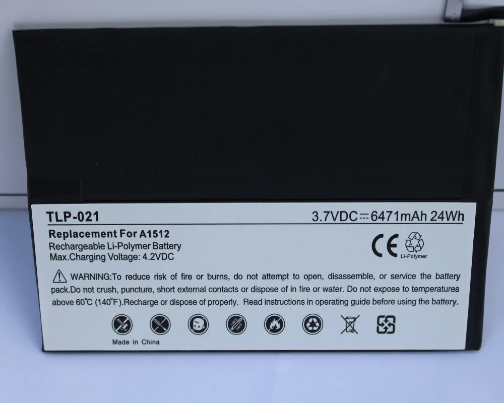 ISUNOO 5 шт./лот 6471 мАч батарея для ipad mini 2/mini 3 A1512 2nd 3rd Gen A1489 A1490 A1491 A1599