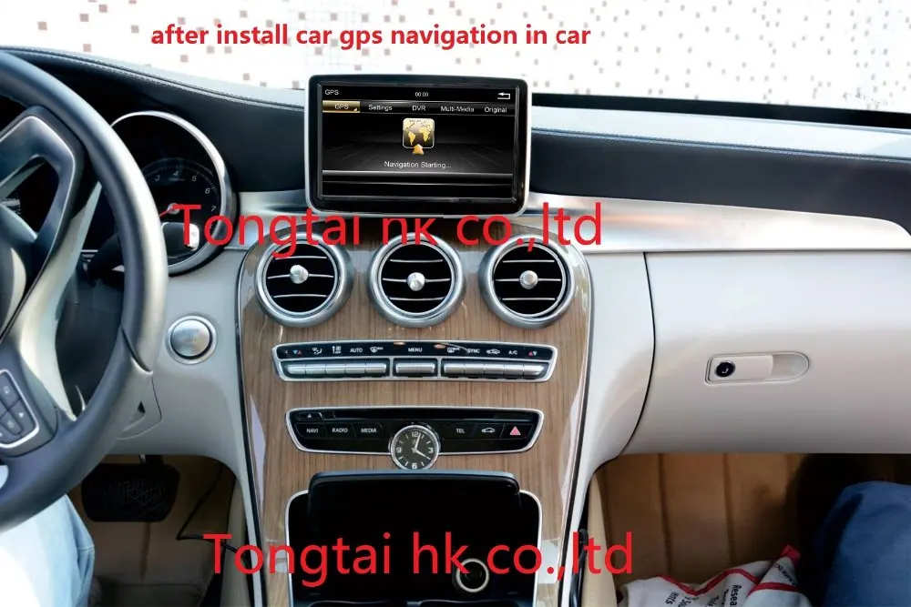 8 дюймов android 7 1 Автомобильный GPS навигатор для Benz C W205 2014 2015 2GB RAM wifi руль Бесплатная