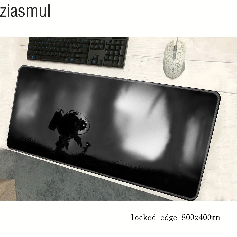 Коврик для мыши bioshock 800x400x2 мм коврики компьютерной с заблокированным краем