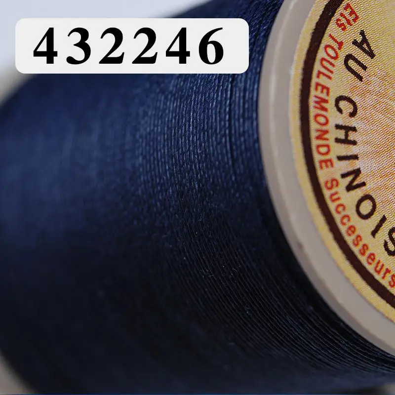 432 10 метров упаковочная линия 0,63 мм Толстая французская AuChinois ручная линия кожаная прошитая вручную круглая Вощеная линия 30 цветов нить - Цвет: Navy blue