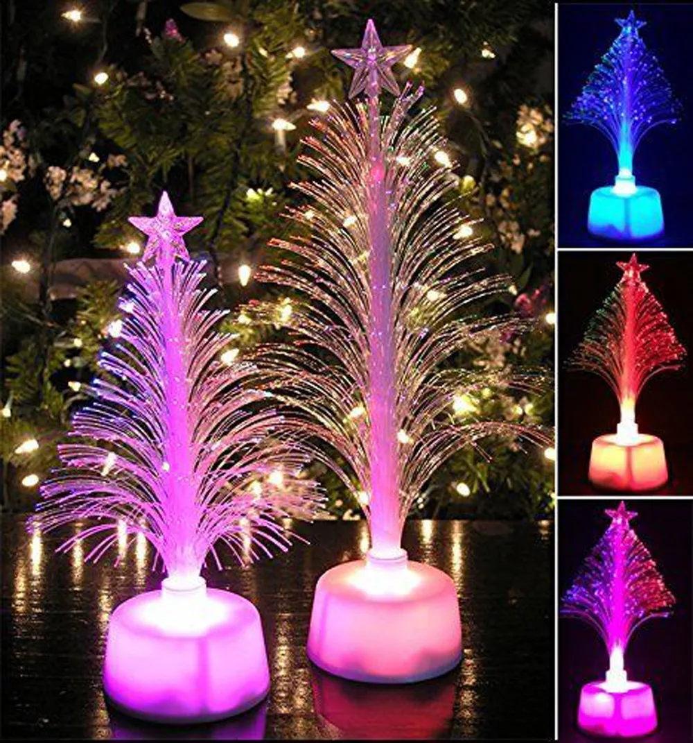 Веселая светодиодная мини-Рождественская елка украшение для дома вечеринки