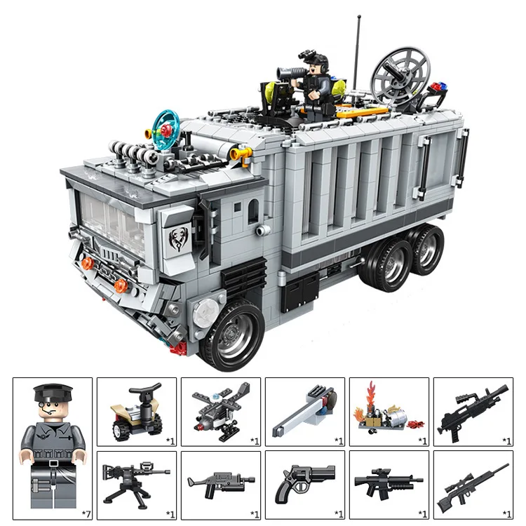 P модели строительные игрушки совместимые с P635016 1628 шт. пушки блоки хобби для