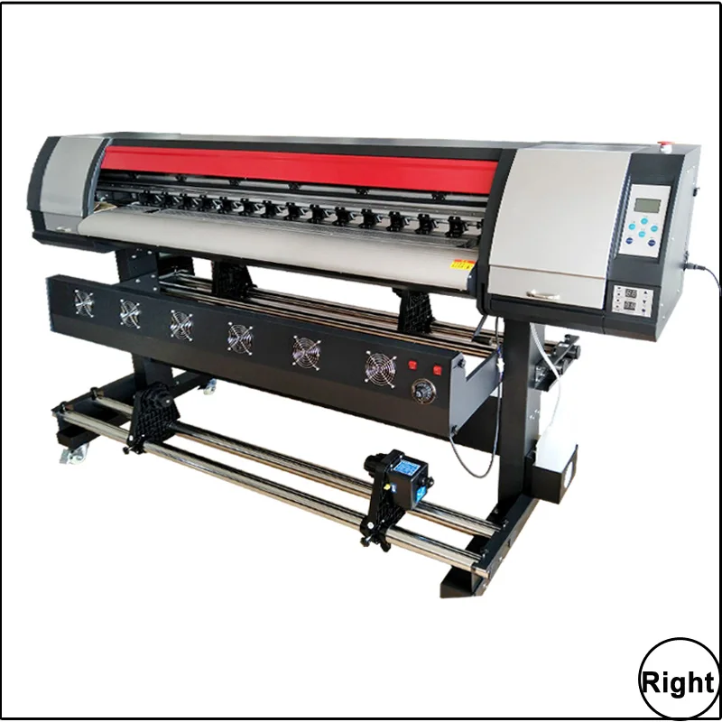 Eco solvent printer with one 5113 printhead professional printer /large format color photo Adhesive Film Printing Machine