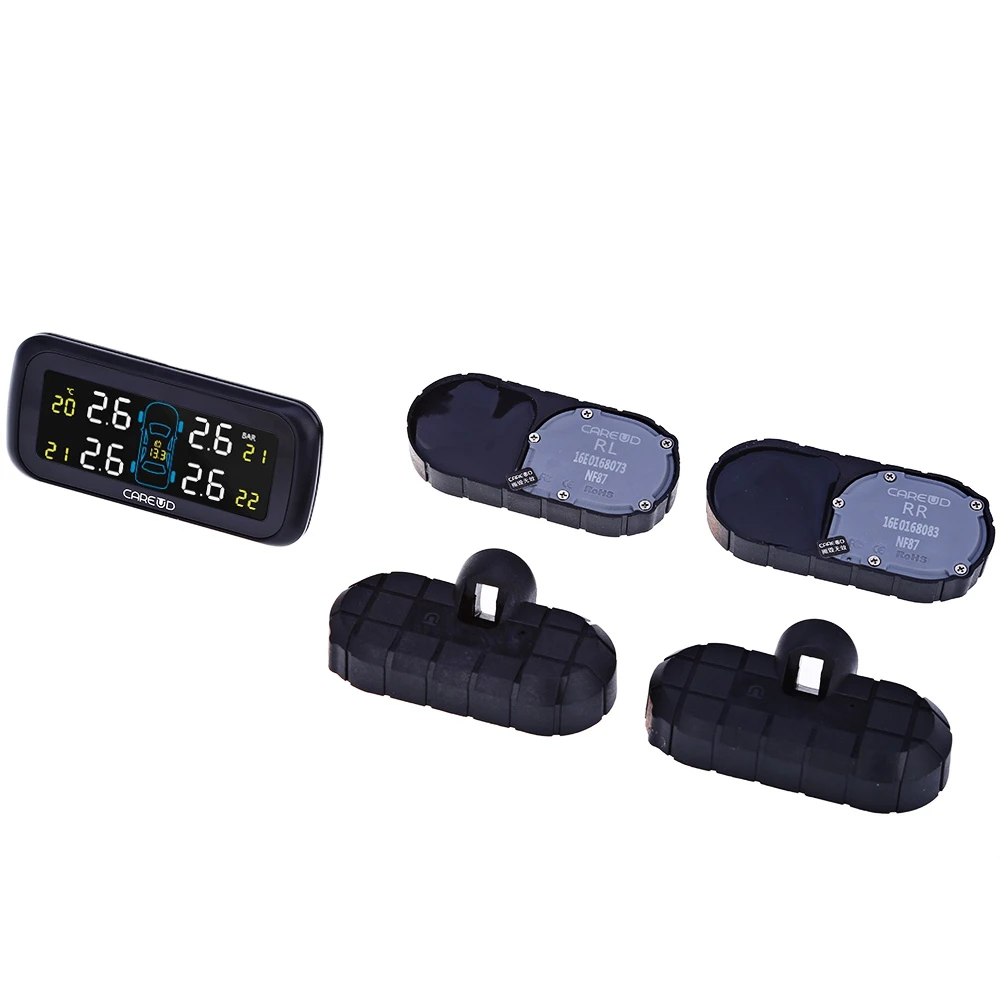 U903 авто беспроводной TPMS система контроля давления в шинах с 4 датчиками ЖК