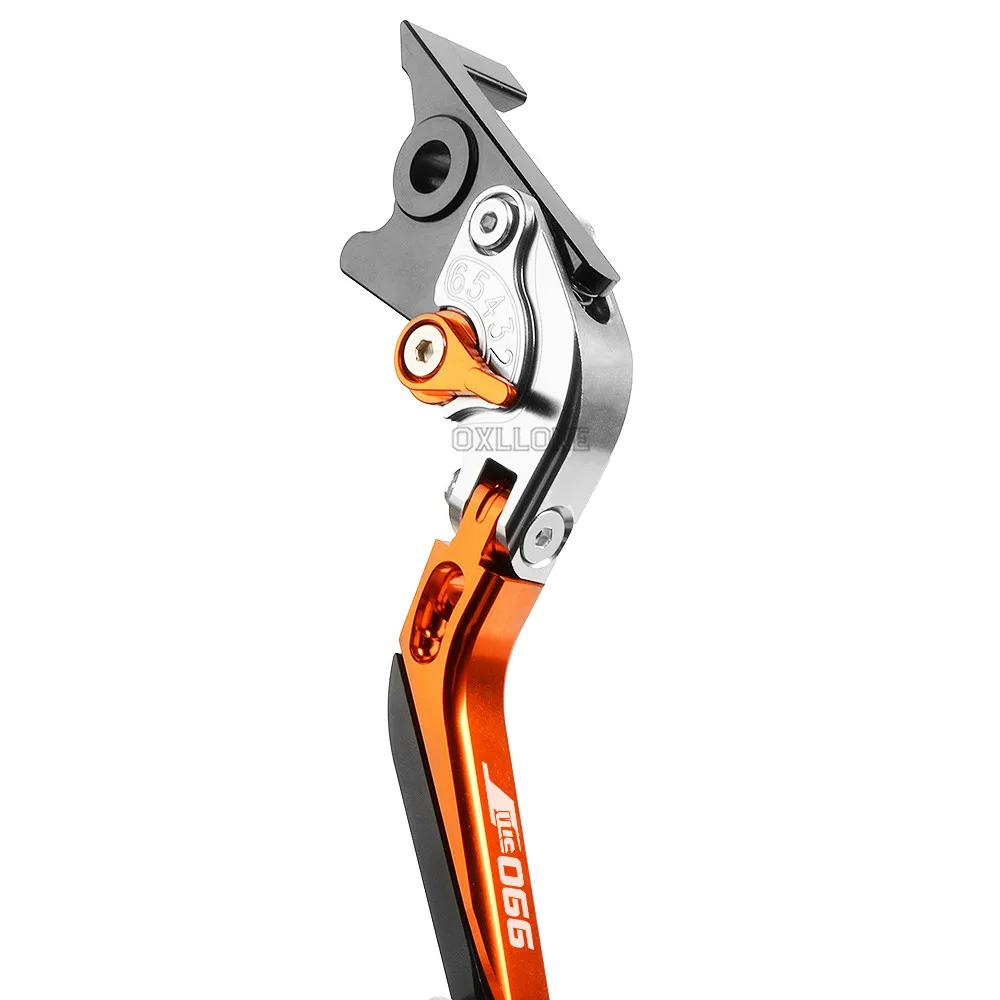 Для 990 SMT 2009 2013 2011 2012 Новый вверх с логотипом мотоцикл тормозной рычаг ЧПУ