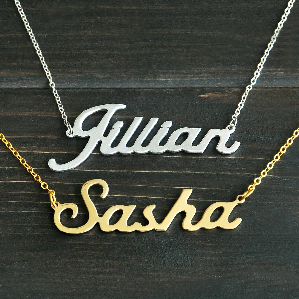 Necklace Any Personalized Name Necklace Alloy Pen In Pakista Necklace Any Personalized Name Necklace Alloy Pen In Pakista