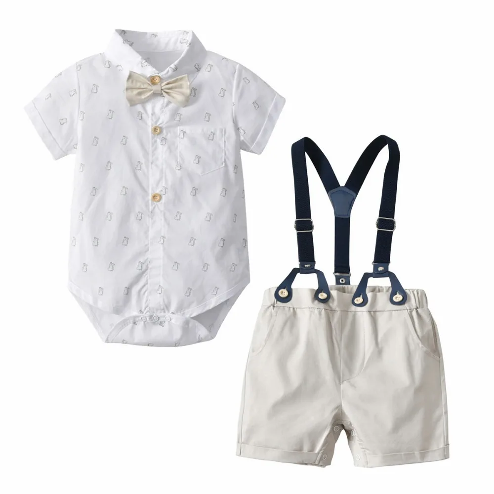 Oklady/Модная одежда для маленьких мальчиков белая футболка с короткими рукавами +