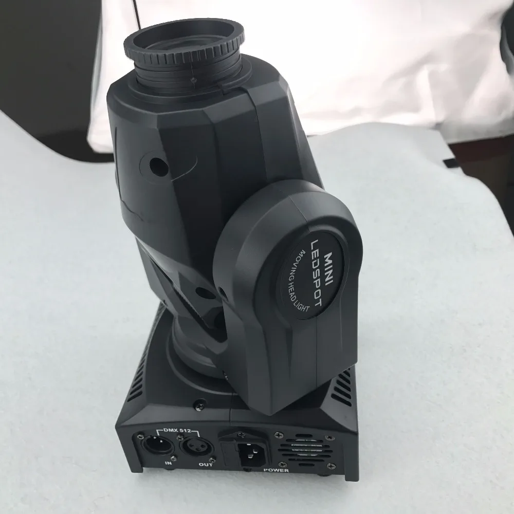 30 Вт RGBW DMX512 мини движущаяся головка гобо светильник; AC90-260V вход