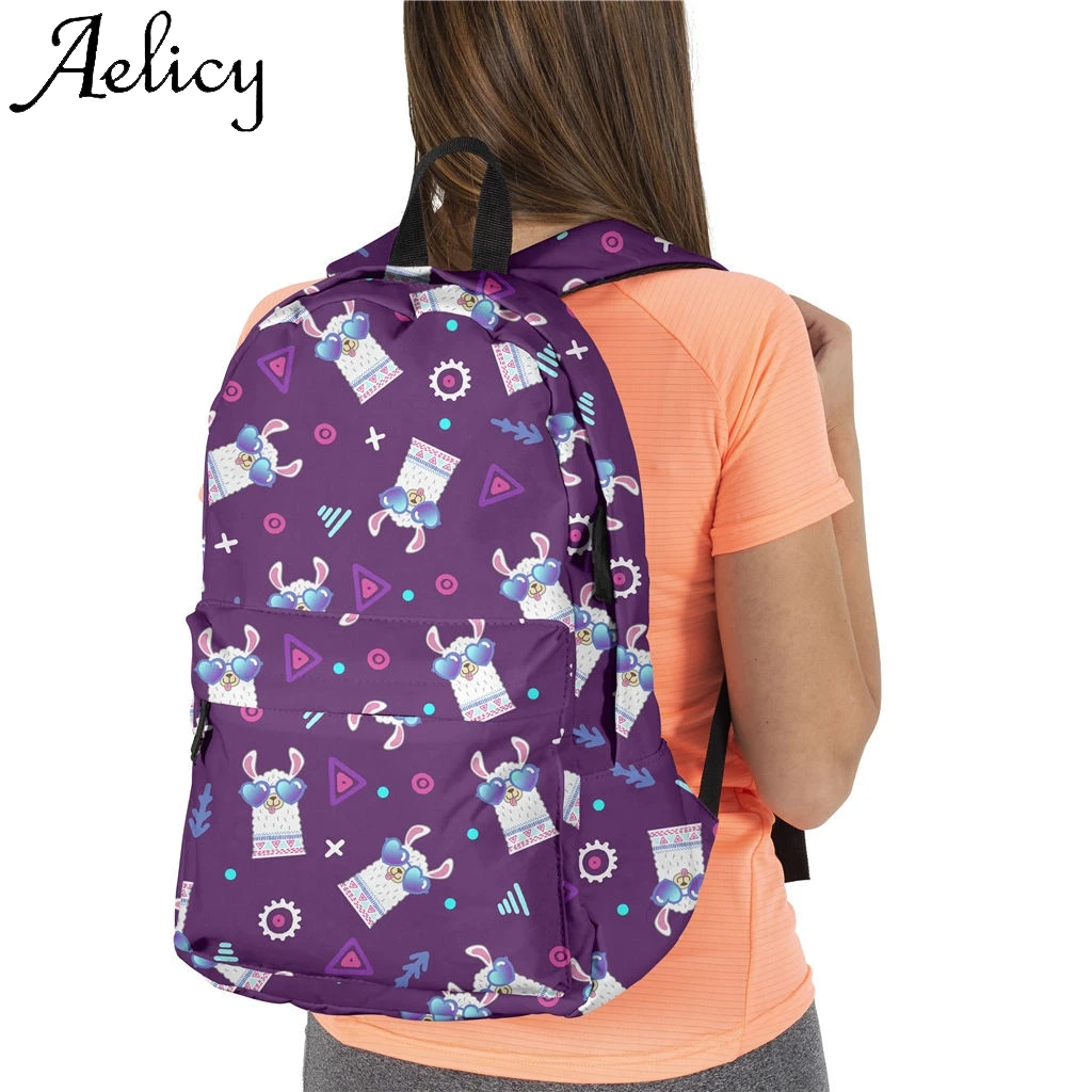 Aelicy новая сумка из альпаки Ткань Оксфорд 3D цифровая печать Взрывные Модели