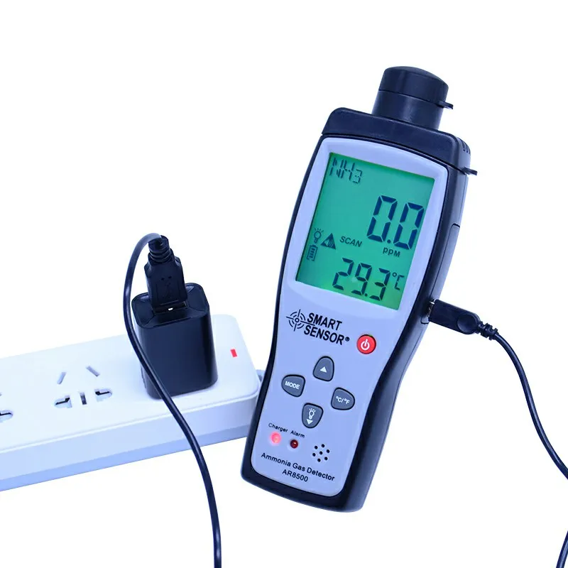 Ручной аммиака газа NH3 детектор метр тестер монитора диапазон 0 100PPM звуко