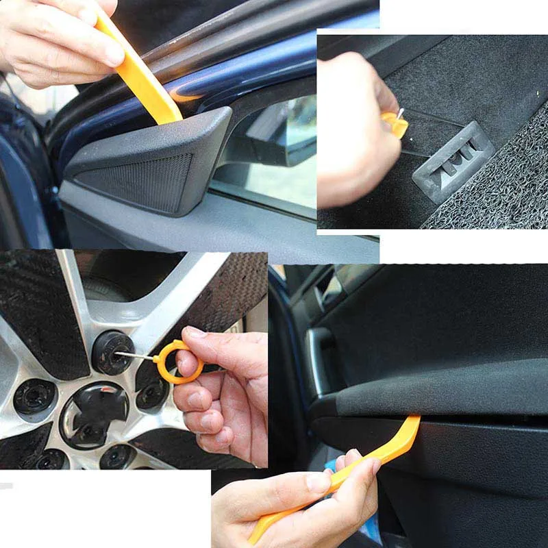 12 шт. яхо вырвать винт Кепки Панель Удаление Repair Инструменты для FAW Besturn B50 B70 x80