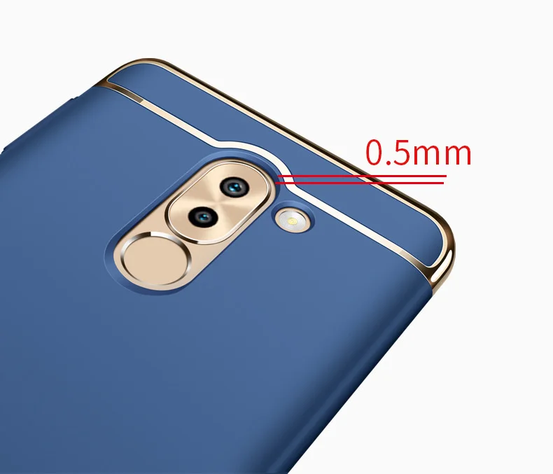 Чехол с покрытием 3 в 1 для HUAWEI Honor 6X / GR5 2017 чехлы телефонов Жесткая Сумка из