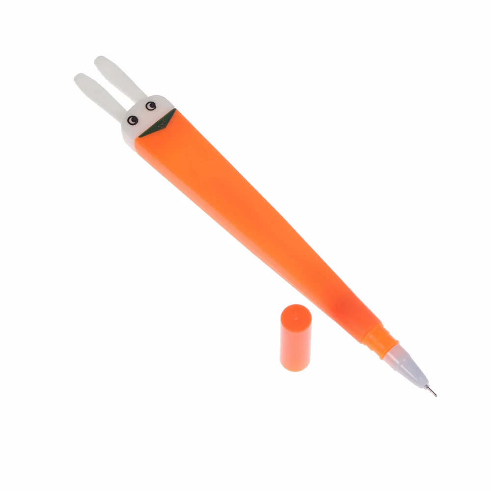 1 шт. канцелярские принадлежности мультяшный милый кролик заяц морковка ручка