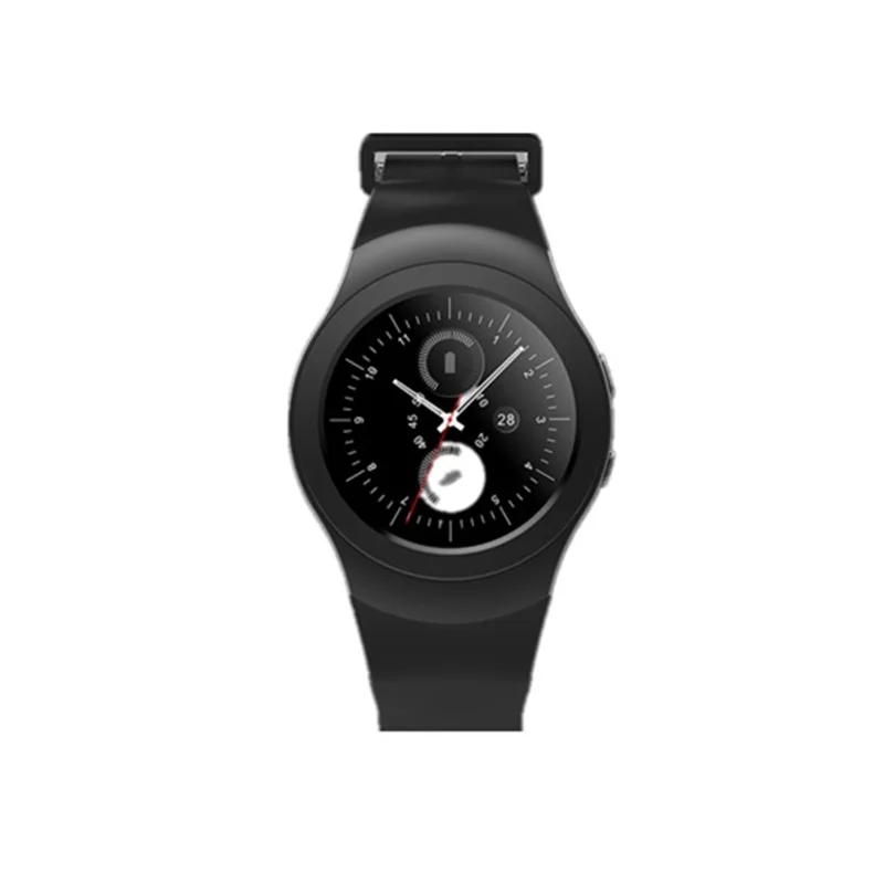 Original AS2 PK KW28 Full Round IPS Heart Rate Smart Watch MTK2502 Fitness Tracker smartwatch Samsung Gear S3 lem5 | Электроника