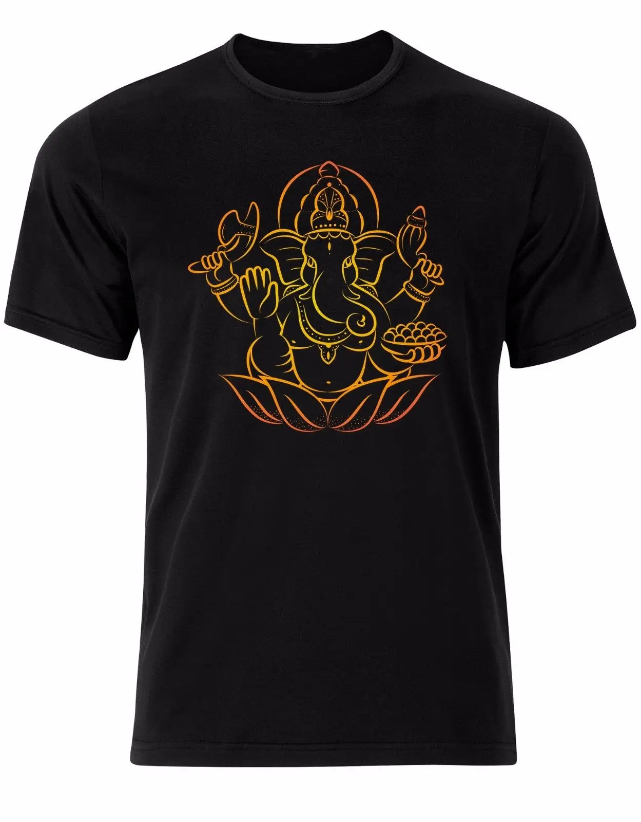Ganesha Hindu Ganapati Vinayaka Mens Tee Shirt Top AK38 Short Sleeves Cotton Fashion Free Shipping Cool xxxtentacion Brand 2018 | Мужская