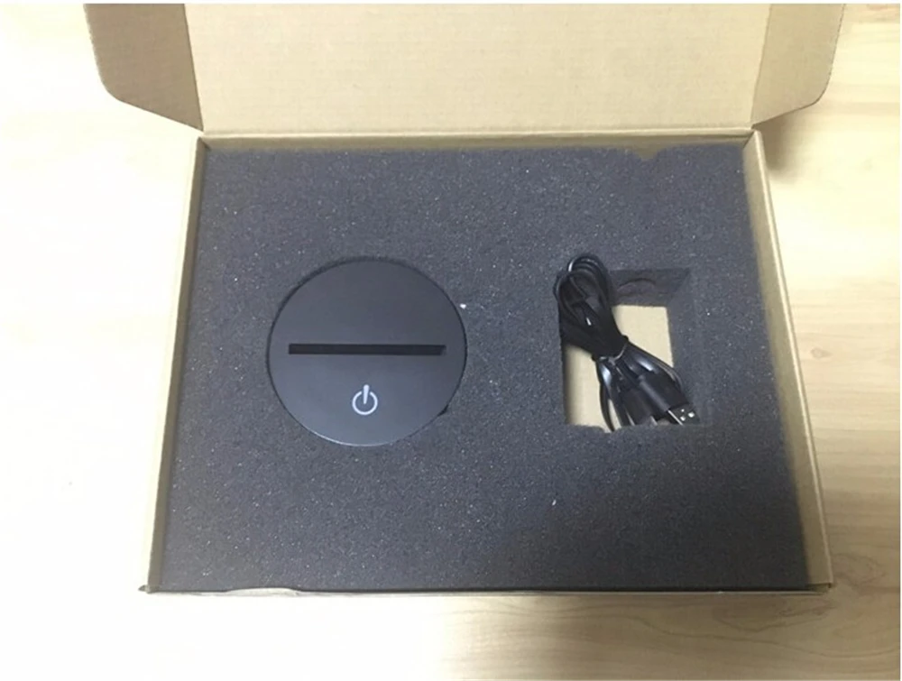 Рождественская LED лампа для медитаций 3D-эффект Оптическая иллюзия мышление