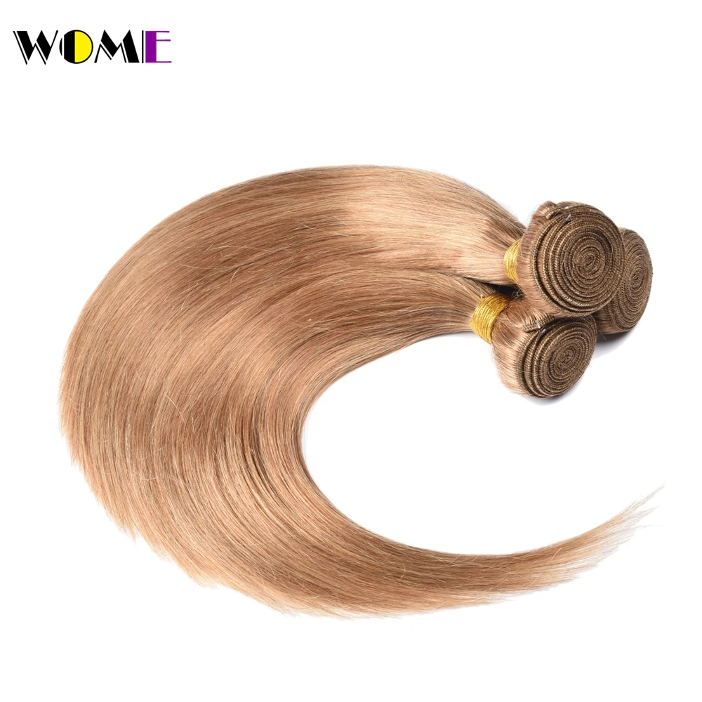 Wome прямые волосы с закрытием удлиненные de Cabello медовые светлые пучки не Реми