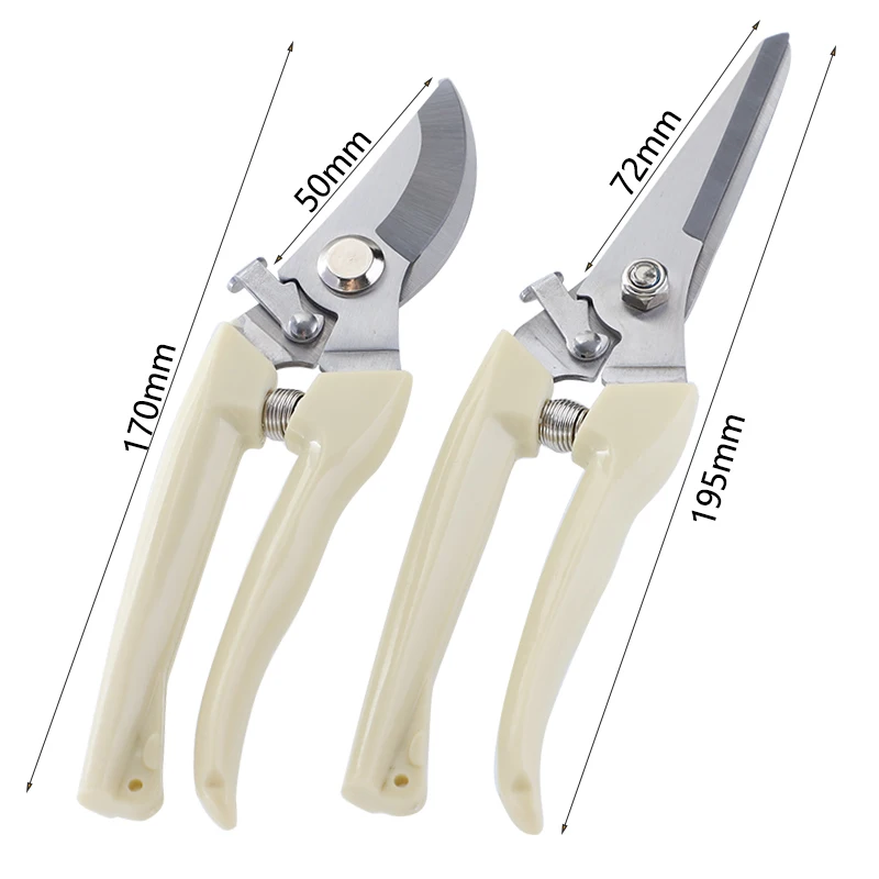 Садовые ножницы с прямой/изогнутой головкой секатор для обрезки трав фруктовых
