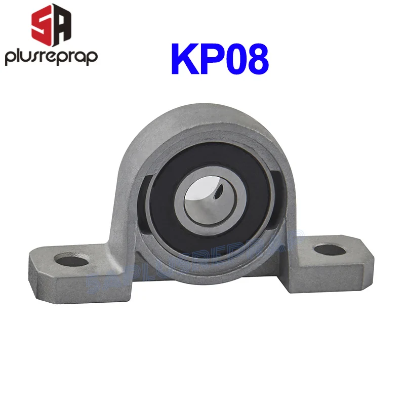 KP08 1/2/5 шт KFL08 KP08 8 мм диаметр Диаметр опорный фланец из ромбов, подшипник цинковый сплав 3D-принтеры Комплектующие для самостоятельной сборки для T8 ходового винта - Цвет: KP08