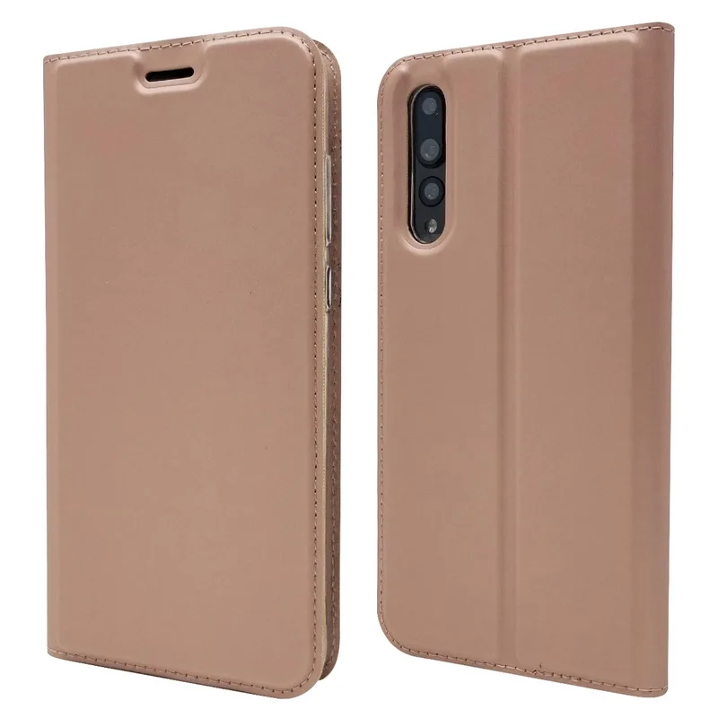 Rose gold Магнитный кошелек TPFIX для huawei Y5 Y6 Y9, кожаный флип-чехол для телефона huawei P9 P10 P20 Pro Lite mate 20, ультратонкий - Цвет: Rose gold