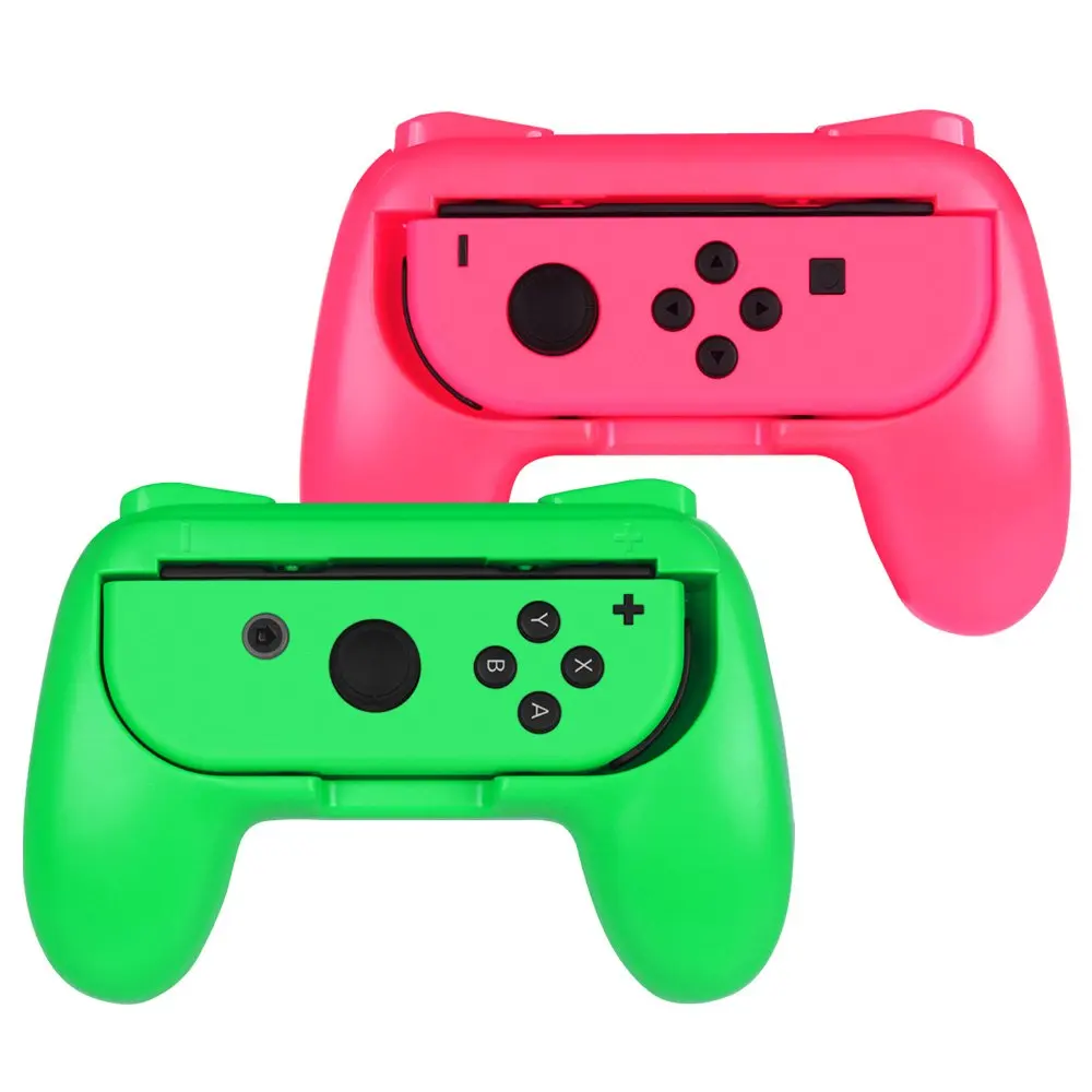 Эргономичный удобный игровой контроллер Joycon с рукояткой держатель подставка для