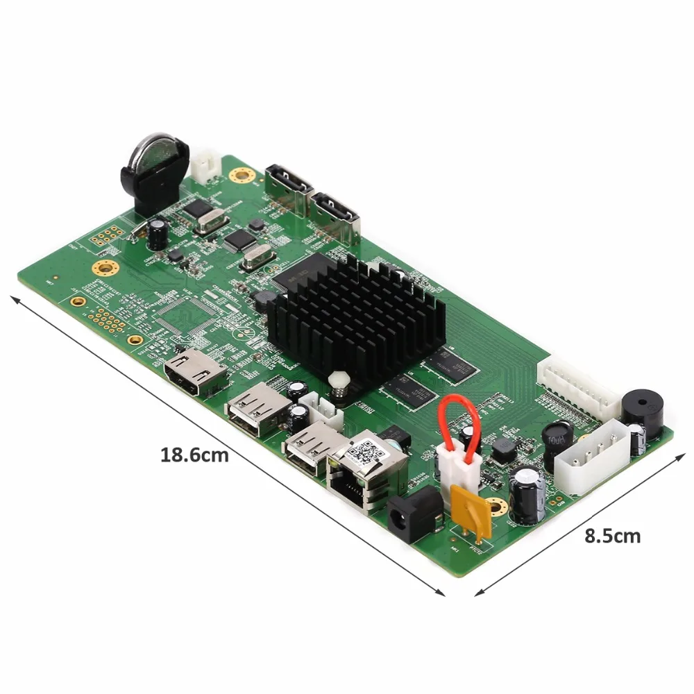 AZISHN 8CH 4MP/4CH 5MP HI3798M модуль ONVIF H.265 P2P NVR плата HDMI VGA 4K CCTV цифровой видеорегистратор Поддержка обнаружения движения