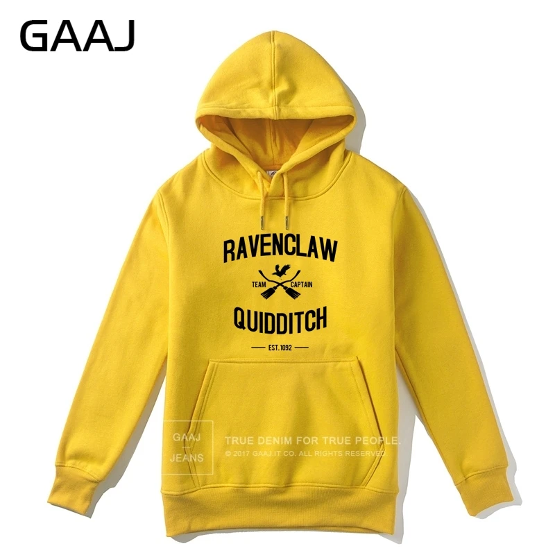 "Ravenclaw Quidditch Team" мужская толстовка с капюшоном женские толстовки Повседневная брендовая одежда новая куртка с капюшоном модная флисовая# 9525Q