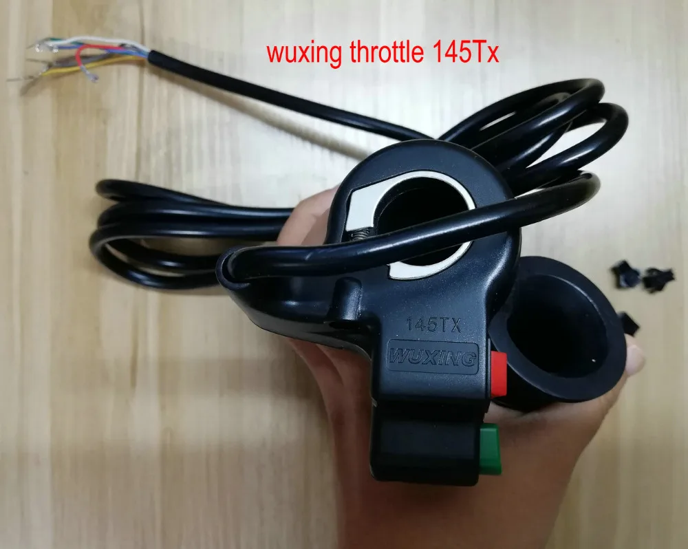 Twist Throttle with Reverse&ampHorn Switch Rolling Handlebar Grips for ELectric Bicycle Pedal Scooter Motorcycle Tricycle Mobility | Спорт и