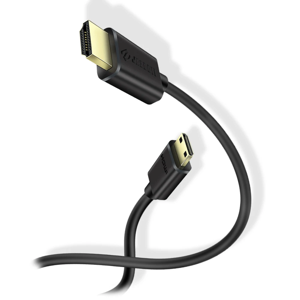 Мини hdmi кабель 2 0 в золотой высокоскоростной 4K 1080P Ethernet для камеры DV Tablet 1 м 3 мини