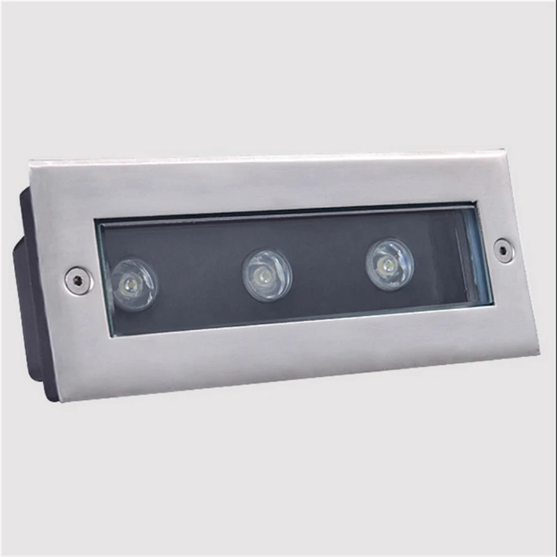 Бесплатная доставка 20 см светодиодные Подземные Лампы 3 Вт подземный свет IP67