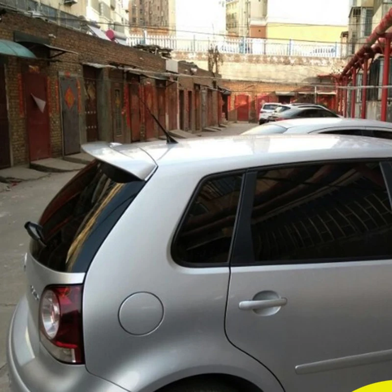 Спойлер для Volkswagen VW Polo 2006 2007 2008 2009 2010 искусственный автомобильный спойлер из