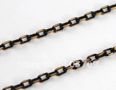 10 метров модная черная кабельная цепь 4 8x3 мм #20573|chain meter|meter chainchain black |