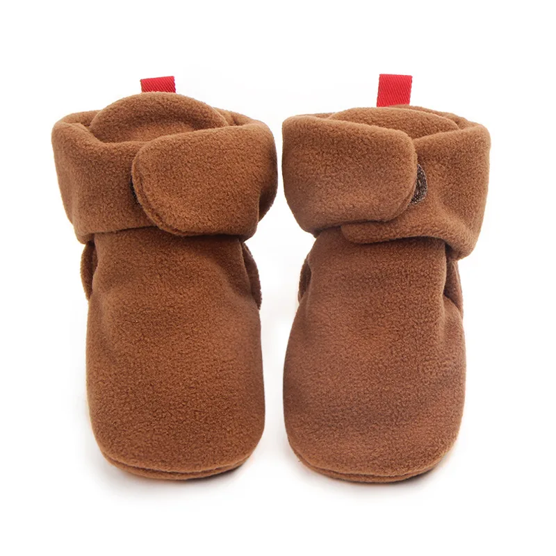 Kidadndy/Лидер продаж; Boots12-color для маленьких мальчиков и девочек; обувь для малышей с высоким голенищем; нескользящая обувь для детей 0-1 лет с мягкой подошвой; TDS44