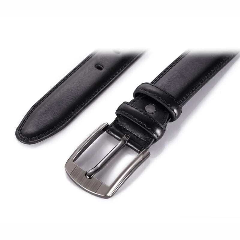 2019 высокое качество натуральная кожа мужской модный Повседневный Классический