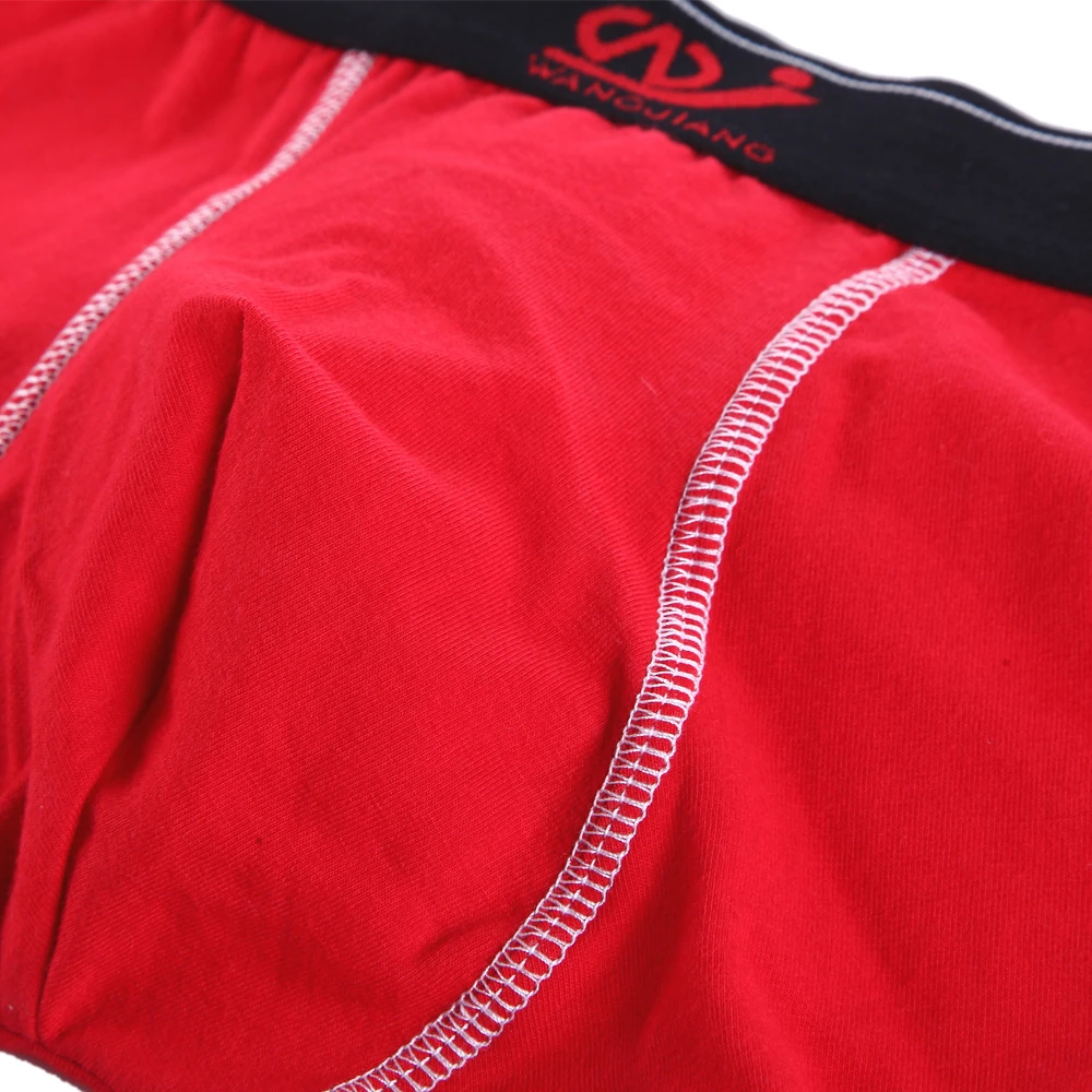 Мужские хлопковые трусы боксеры wangjiang Размеры M/L/XL/XXL/XXXL/мужские шорты