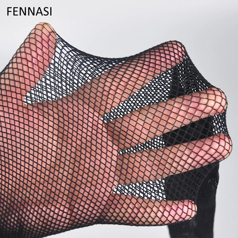 FENNASI/женские эротические сетчатые чулки с высокой талией женские колготки в