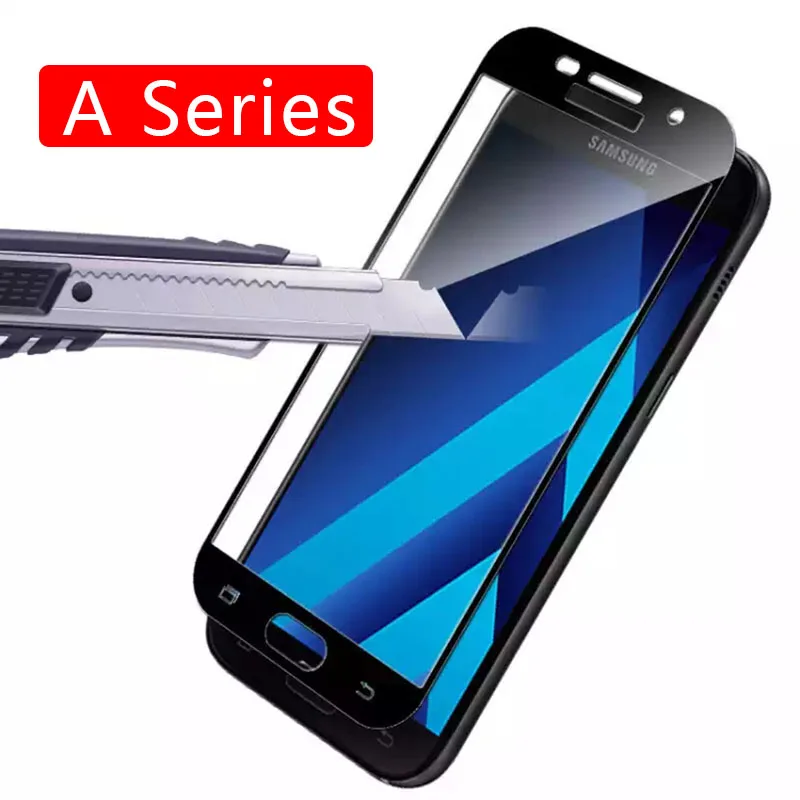 Защитное стекло для Samsung A3 A5 A7 2016 2017 закаленное Galaxy Gelaksi A 3 5 7 A32017 A52017 A72017 защитная