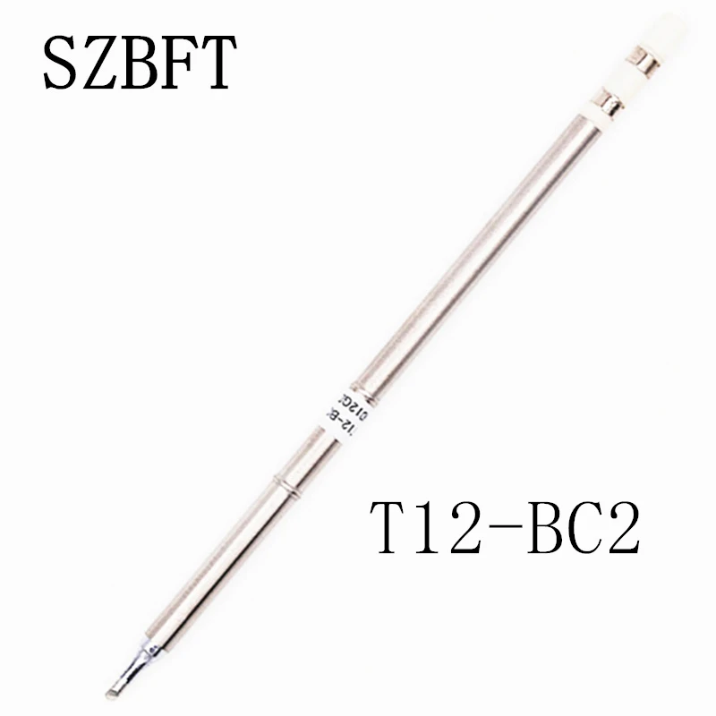 SZBFT жало паяльника T12 BC2 B B2 BC1 BC3 B4 BCF1 серии ect для Хакко паяльник FX 951 952|soldering iron tip|iron