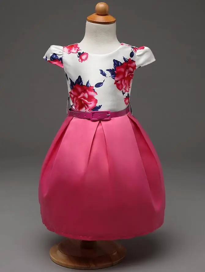 Nicoevaropa для девочек платье с цветочным принтом без рукавов Формальные девушка