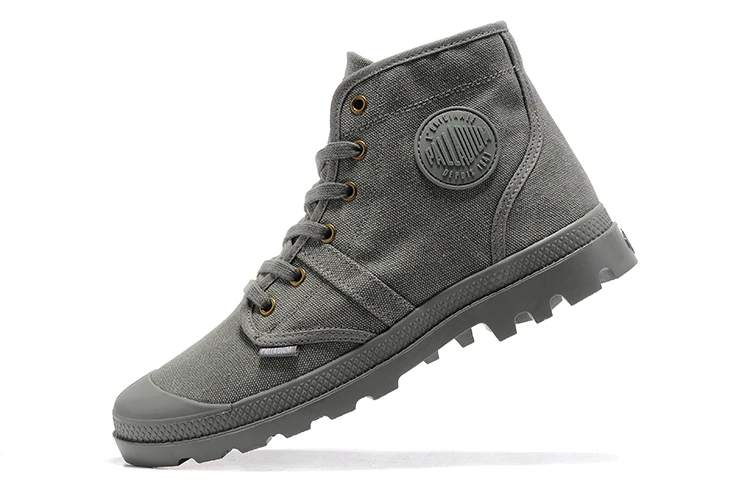 PALLADIUM Pampa/52352 удобные мужские кроссовки с высоким берцем парусиновые повседневные