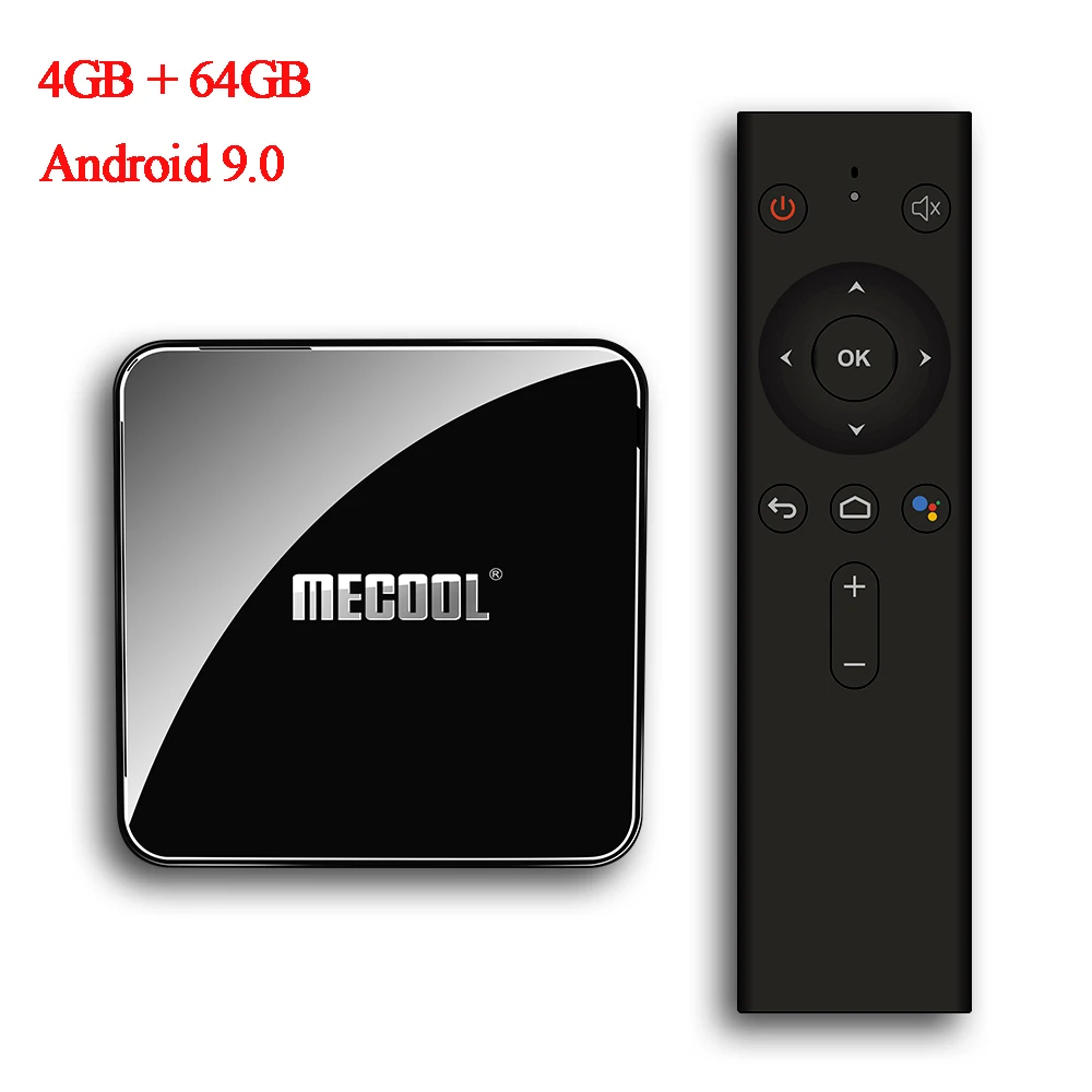 ТВ-приставка Mecool KM3 A Android 9,0 S905X2 4 Гб LPDDR4 64 Гб 5G wifi BT4.0 Google сертифицированная ТВ-приставка с голосовым управлением Новинка