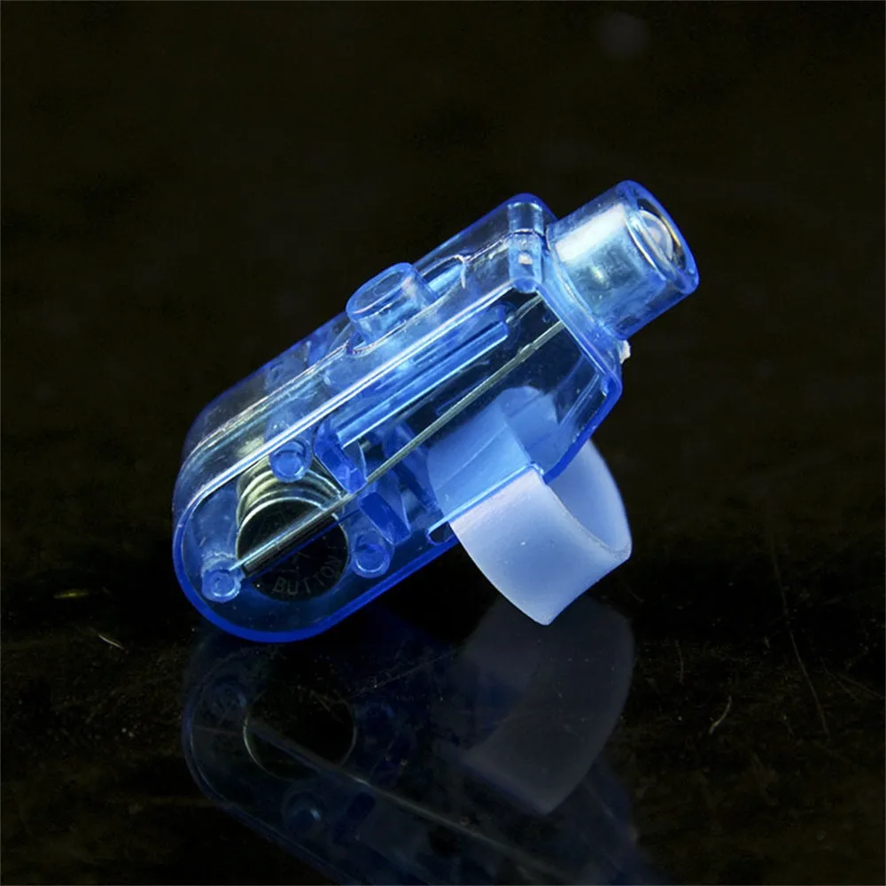 10PCS LED Light Up Flashing Finger Rings Glow Party Favors Kids Children Toys Charm cool fashion Toy Gift Lowest price #zk | Игрушки и