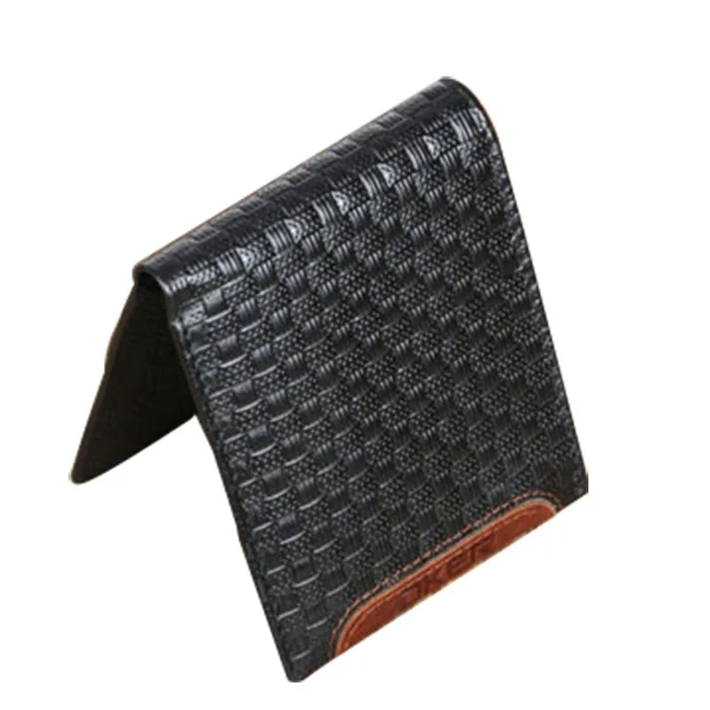 Мужской Клетчатый кошелек мужской кошельки из натуральной кожи мужская сумка
