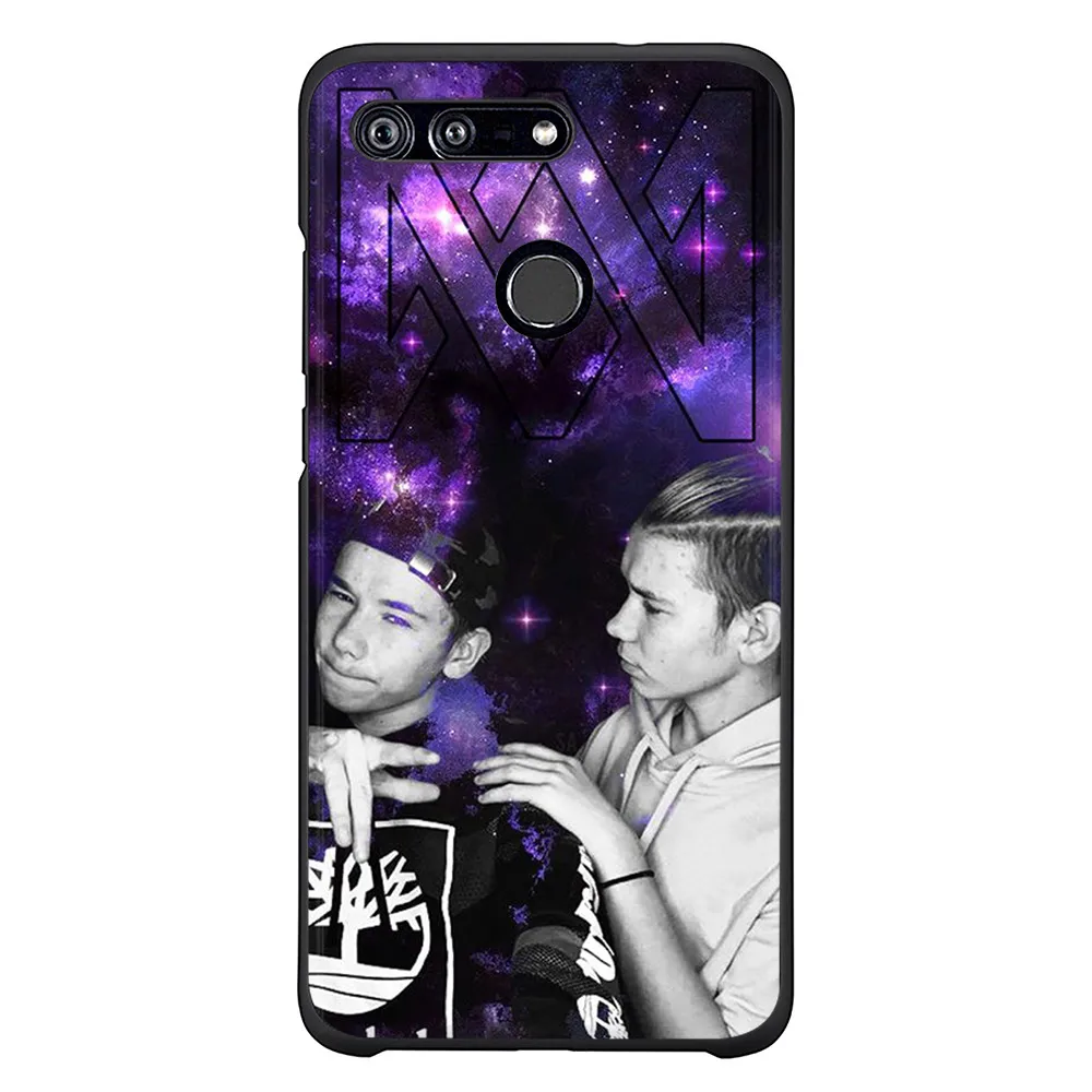 Soft Silicone TPU Abstract Back Protective for Honor 7a Pro Black Phone Case Huawei 6A 7A 7X Y6P 2018 Cover |
