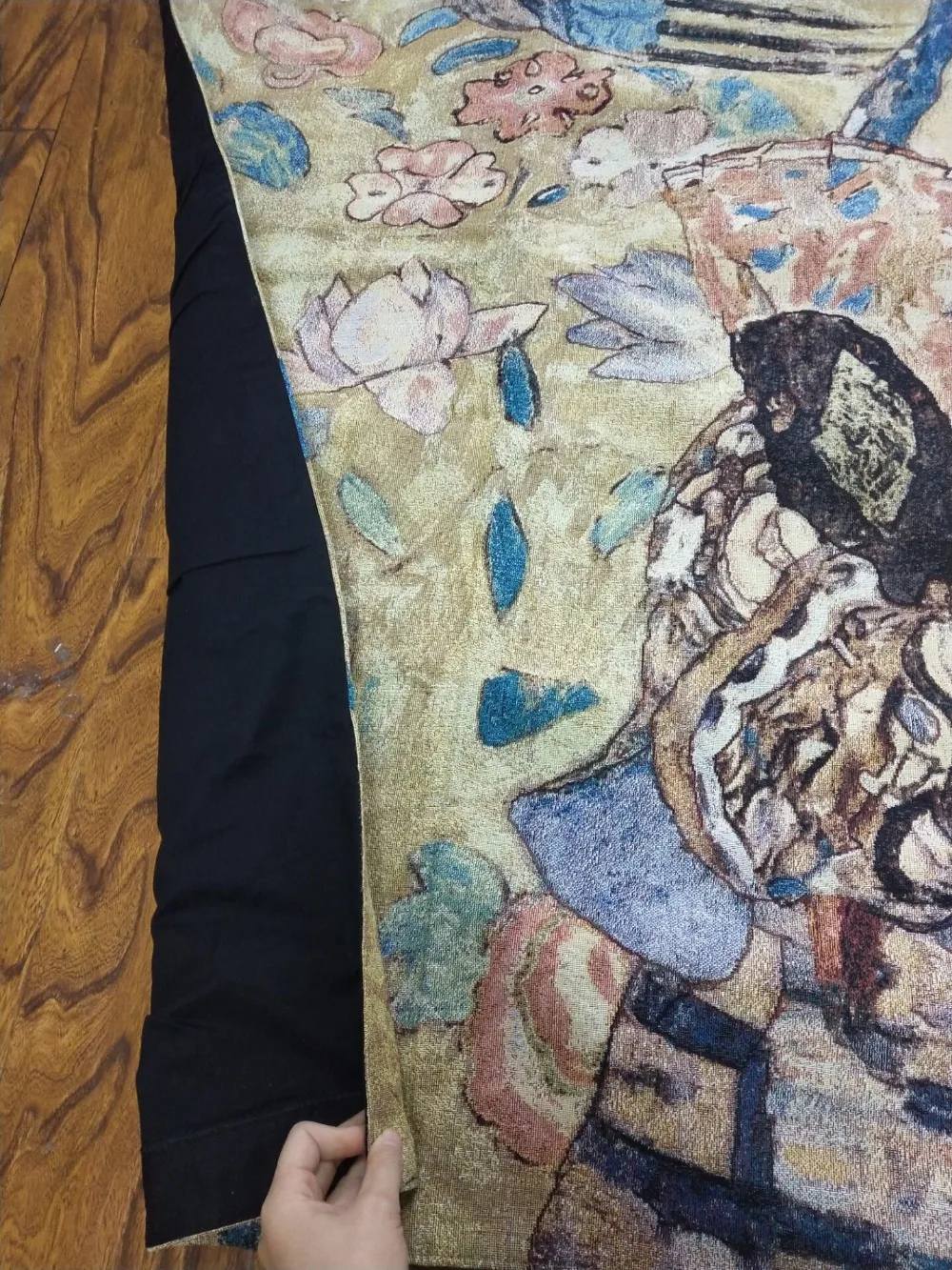 Всемирно известная картина Klimt платье веера женское украшение для картины