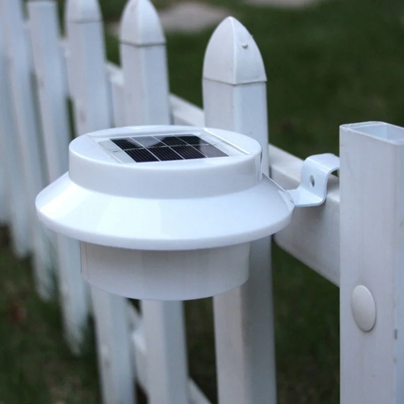 Настенный светодиодный светильник на солнечной батарее 3 светодиода для улицы