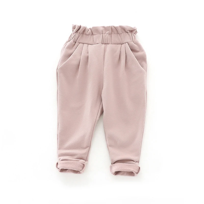 

Sale! New Spring Autumn Children's Sweet Cute Lace Pants Girl Haren Cotton Trousers Girls Clothes Kids Casual Pants